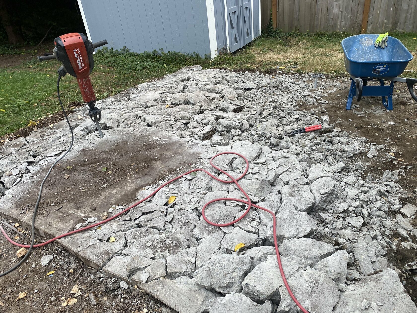 Patio Demolition Service In Aloha